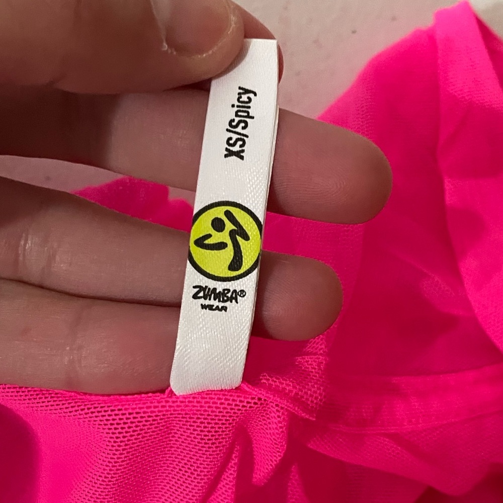 Rare Zumba Sports Bra - Medium Leggings - Small Tank - XS/S Set Hood Mesh - Picture 14 of 16